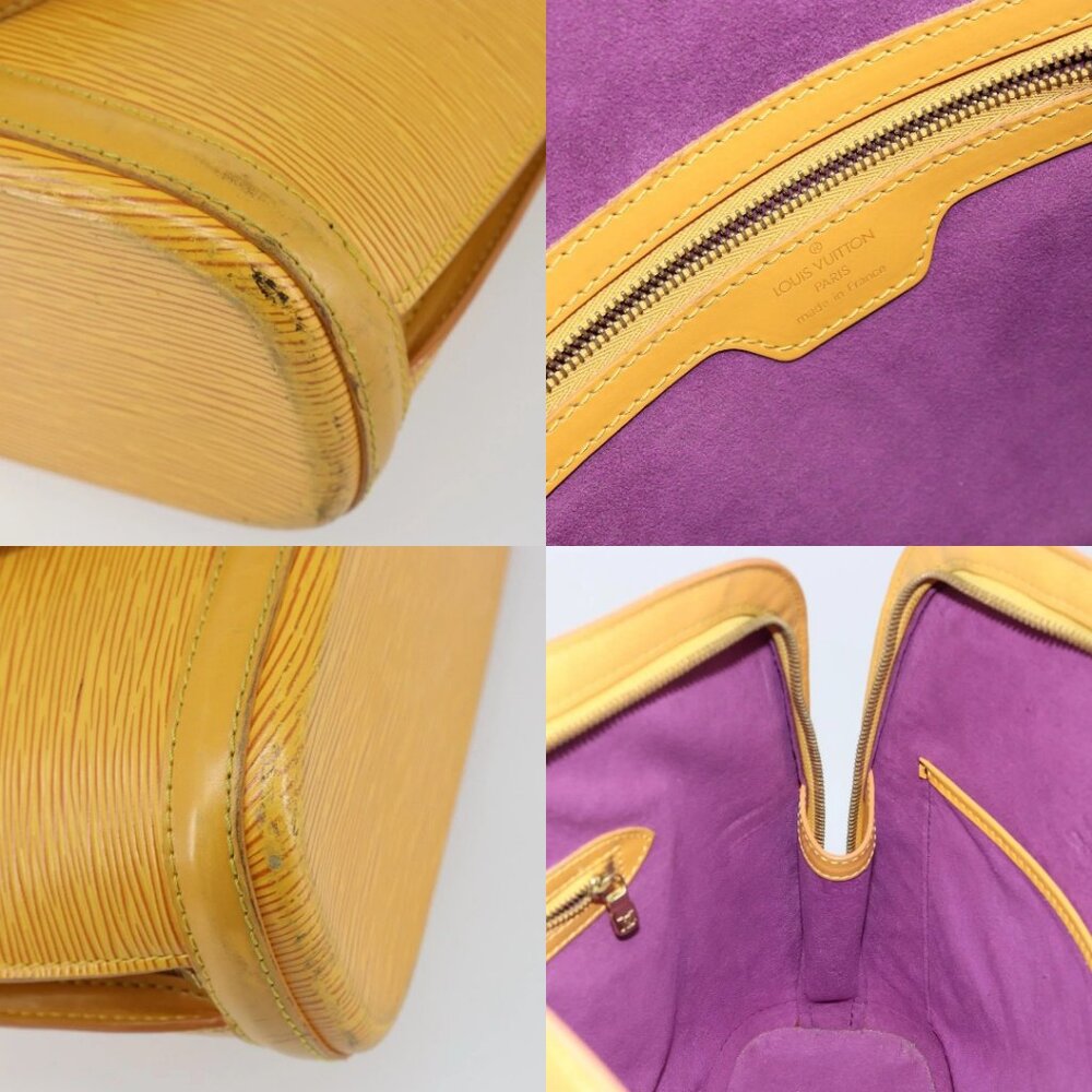LOUIS VUITTON Epi Lussac Shoulder Bag Yellow M52289 LV Auth BA6181 - Picture 15 of 16